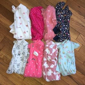 6 mo Carter sleepers gently worn